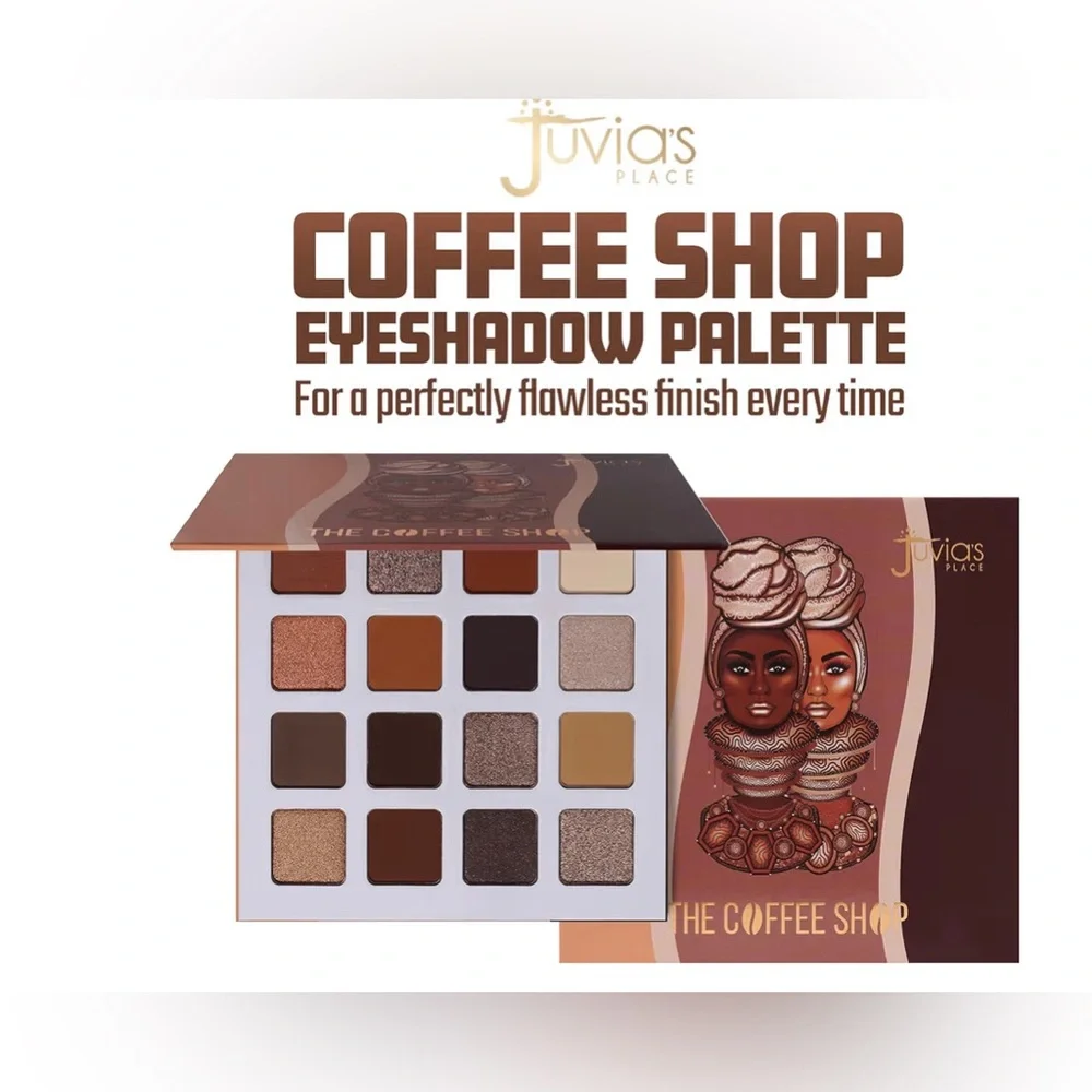 Juvia’s place the Coffee shop 16 shade eyeshadow palette NEW